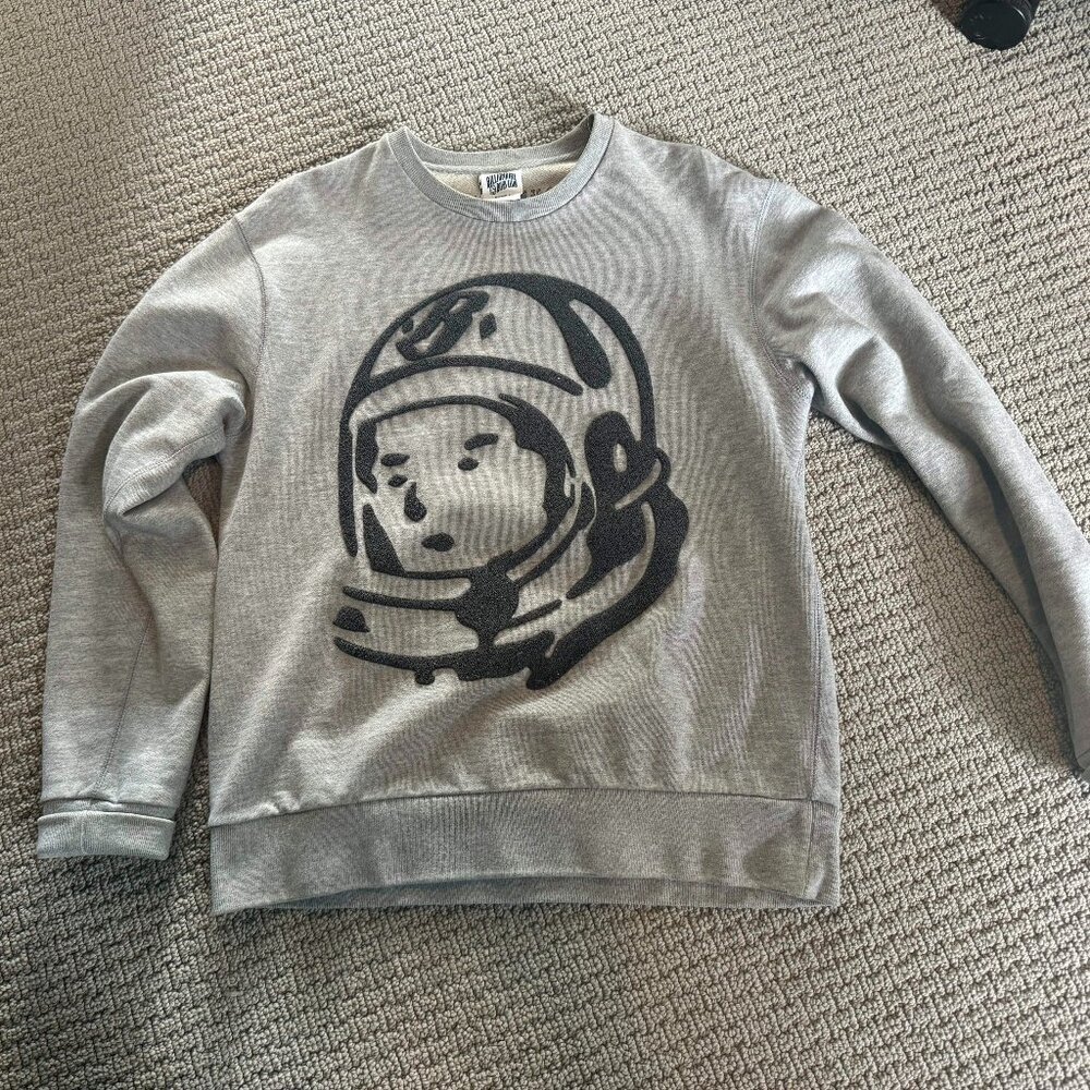Billionaire Boys Club Grey Crewneck Sweatshirt Large